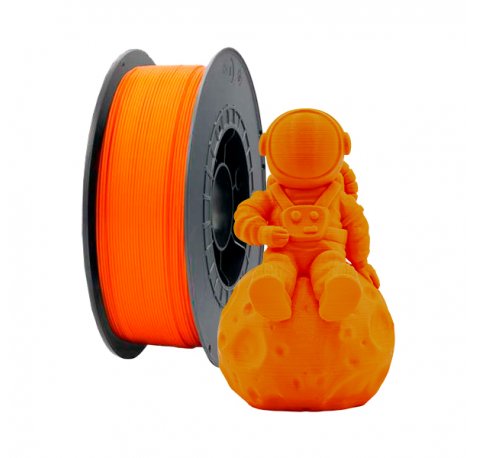 Filamento 3D PLA - Diametro 1.75mm - Bobina 1kg - Color naranja | pla - diametro - bobina - color naranja