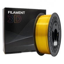 Filamento pla silk - diametro - bobina - color oro