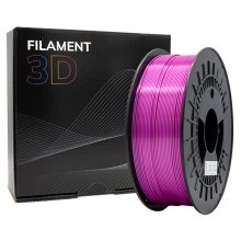 Filamento pla silk - diametro - bobina - color rosa