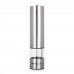 Orbegozo Molinillo Pimienta y Sal Elegance - Alta Precision Regulable - Carcasa Acero Fino - Luz Dosificacion Optima - Manejo con una Sola Mano - Funciona con Pilas - Estilo y Funcionalidad en tu Cocina