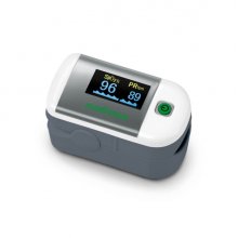 Medisana PM100 Pulsioximetro Digital de Dedo con Pantalla OLED - Medicion de Saturacion de Oxigeno SpO2  y Frecuencia Cardiaca - 6 Modos de Visualizacion - Funcion Oneâ??Touch - Apagado AutomÃ¡tico 8s - Brillo Ajustable