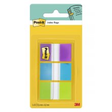 Post-It Index Dispensador con 60 Marcadores de Indice Reposicionables - Forma Rectangular - Colores Surtidos