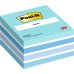 Post-It Cubo de 450 Notas Adhesivas Reposicionables - Forma Cuadrada - 76x76mm - Colores Surtidos