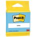 Post-It Bloc de 100 Notas Adhesivas Reposicionables - Forma Rectangular - 63.5x76mm - Color Azul