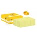 Post-It Pack de 36 Blocs de 100 Notas Adhesivas Reposicionables - Forma Cuadrada - 76x76mm - Color Amarillo Claro