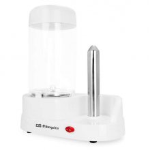 Orbegozo PR 3500 Maquina para Perritos Calientes - hasta 6 Salchichas - Punzon de Acero Inoxidable - Cubeta Antiadherente - Recipiente Desmontable - Facil de Usar