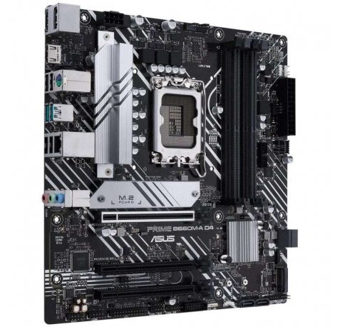 Asus Prime B660M-A D4-CSM Placa Base Intel 1700 4x DDR4 - HDMI, M.2, PCIe4.0, 4x Sata III, USB 3.2, ATX