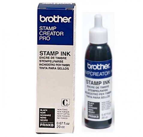 Brother Bote de Tinta Negra para Maquina de Sellos SC2000 20cc
