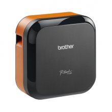 Brother PT-E720BT Rotuladora Electronica Bluetooth - 180 x 180 DPI - Ancho Max. de Cinta 24mm - Velocidad de Impresion 20mm/s - Color Negro/Naranja