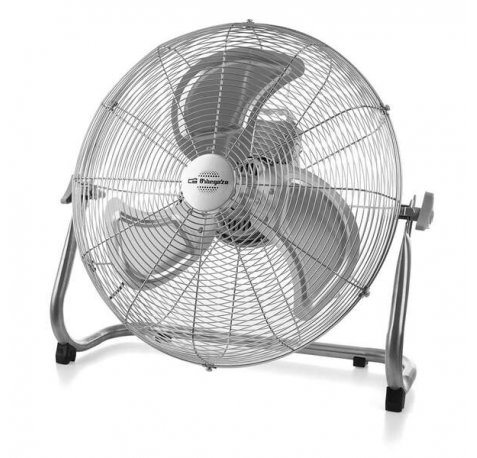 Orbegozo PW 1445 Ventilador Industrial - Potente Ventilador Industrial con 6 Velocidades y Modo Silencioso - Aspas de 45cm para Gran Caudal de Aire - Base Estable y Rejilla de Seguridad - Practico y Funcional