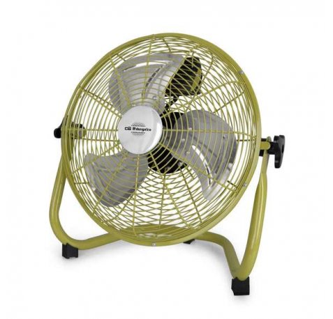 Orbegozo PW 1531 Ventilador Industrial - Potencia 50W - Aspas de 30cm - 3 Velocidades - Seguridad Antivuelco - Cabezal Orientable - Asa de Transporte