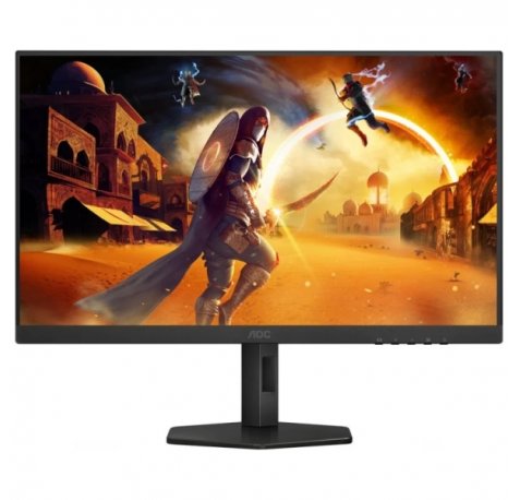 AOC Q27G4XF Monitor 27" LED FastIPS QHD 180Hz - Respuesta 1ms - Ajustable en Altura, Inclinacion y Rotacion - HDMI, DisplayPort - VESA 100x100mm - Color Negro