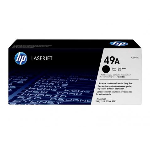 HP Q5949A Negro Cartucho de Toner Original - 49A