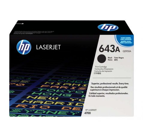 HP Q5950A negro | Toner original -