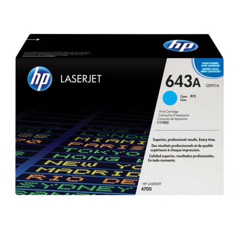 HP Q5951A cyan | Toner original -
