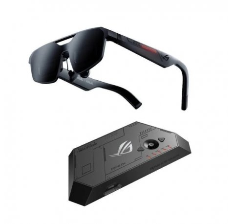 Asus ROG XREAL R1 Gaming AR Gafas de Realidad Virtual FHD - 2 Pantalla MicroOLED 240Hz - Campo de Vision de 57Âº