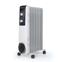Orbegozo RF Radiador de Aceite Confort Total - Potencia Ajustable - Diseño Moderno y Elegante - Alta Inercia Termica - Facil de Transportar - Seguro y Silencioso