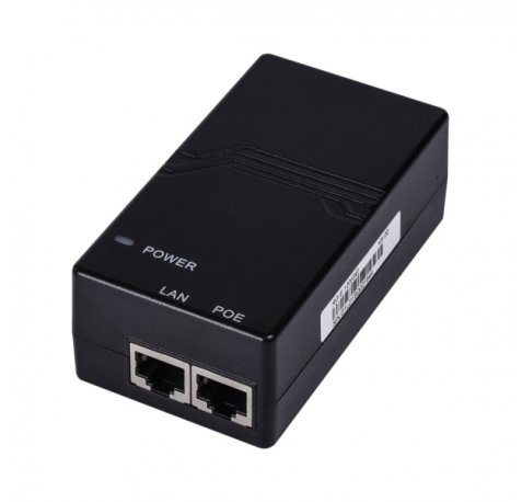 Ruijie RG-E-120(GE) Inyector PoE - 1 Puerto - Velocidad hasta 1Gbps - Color Negro