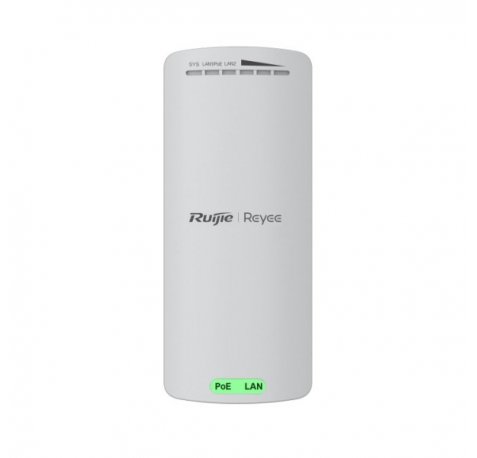 Ruijie RG-EST100-E Puente Inalambrico - PoE - Velocidad hasta 300Mbps - Multiples Opciones de Gestion - Permite Montaje en Pared - Configuracion Sencilla - Color Blanco