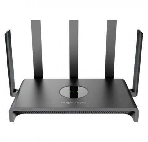 Ruijie RG-EW1300G Router de Doble Banda - 4 Puertos - Velocidad Inalambrica hasta 1.3Gbps - WiFi 5 AC1300 - Gestion en la Nube - Color Negro