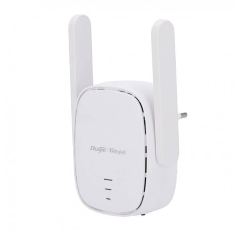 Ruijie RG-EW300R Extensor WiFi - Velocidad hasta 300Mbps - Configuracion Sencilla - Formato Compacto - Color Blanco