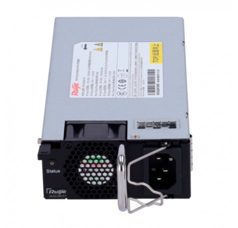 Ruijie RG-PA1000I-P-F Modulo de Alimentacion - Potencia hasta 1000W - Protecciones contra Sobrecarga y Cortocircuito - 1000W - Color Negro y Gris