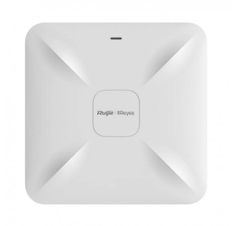 Ruijie RG-RAP2200(E) Punto de Acceso de Doble Banda - Montaje en Techo - PoE - 1.3Gbps - 2x RJ45 - WiFi 5 AC1300 - Antenas Internas Ethernet - Color Blanco