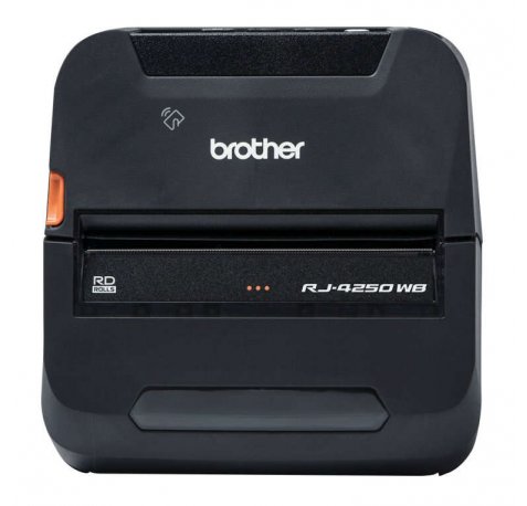 Brother RJ-4250WB Impresora Termica Portatil de Etiquetas y Tickets WiFi, Bluetooth, USB - Resolucion 203ppp - Velocidad 127mms - Color Negro