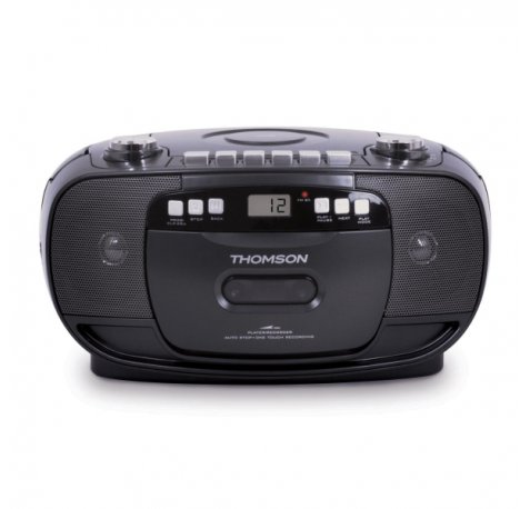 Thomson RK200CD Radio CD con Casete - Color Negro