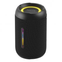 NGS Roller Furia 2 Tiny Altavoz Bluetooth 20W TWS - Iluminacion LED - Autonomia hasta 7h - Resistencia al Agua IPX7 - Color Negro