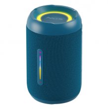 NGS Roller Furia 2 Tiny Altavoz Bluetooth 20W TWS - Iluminacion LED - Autonomia hasta 7h - Resistencia al Agua IPX7 - Color Azul
