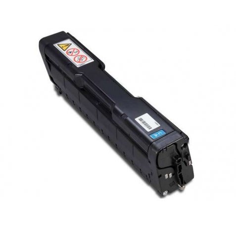 Compatible Ricoh Aficio SP-C250, SP-C260, SP-C261 Cyan Cartucho de Toner 407544