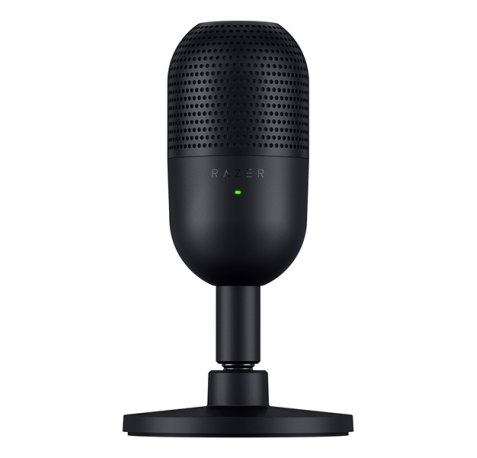 Razer Seiren V3 Mini Microfono Gaming - Captacion de Voz Ultranitida - Aislamiento de Voz - USB - Color Negro