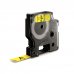 Dymo LM D1 45018 Cinta de Etiquetas Original para Rotuladora - Texto negro amarillo | Cinta de etiquetas original para rotuladora - texto negro sobre fondo amarillo - ancho x largo