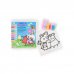 Comansi Sticker Art Junior Peppa PigÂ - Pegatinas Creativas para Ventanas Â - Manualidades Infantiles - Surtido TemÃ¡tico