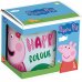 Safta Peppa Pig Having Fun Taza Ceramica de 325ml - Apta para Lavavajillas - Apta para Microondas - Multicolor