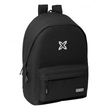 Safta Munich Basicos Mochila para Portatil 15.6" - Conector USB - 2 Compartimentos - 31x44x18cm - Color Negro