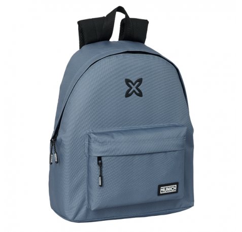 Safta Munich Basicos Mochila - Asa de Mano - 33x42x15cm - Color Gris