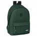 Safta Munich Basicos Mochila para Portatil 15.6" - Conector USB - 2 Compartimentos - 31x44x18cm - Color Verde