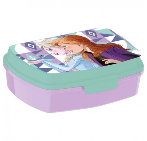 Safta Frozen Spirit Sandwichera - PVC sin BPA - Rectangular - Color Morado