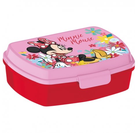 Safta Minnie Mouse Naive Sandwichera - PVC sin BPA - Rectangular - Color Rosa