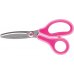 Plus Fitcut Curve Kids Tijera Escolar 14.5 cm - Hojas Curvas - Punta Redondeada - Ergonomica - Uso Diestro - Color Rosa (10 uds)