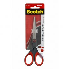 Scotch Tijeras de Precision - 18cm - Color Negro/Rojo