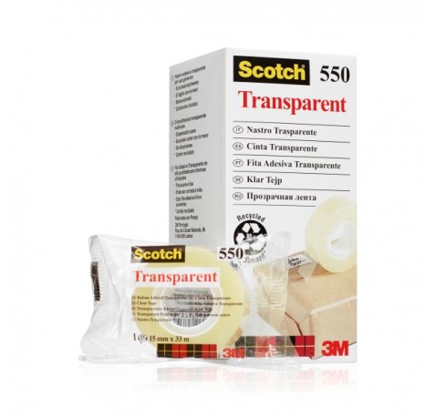 Scotch Pack de 10Â Cintas Adhesivas - 15mm x 33m - Color Transparente