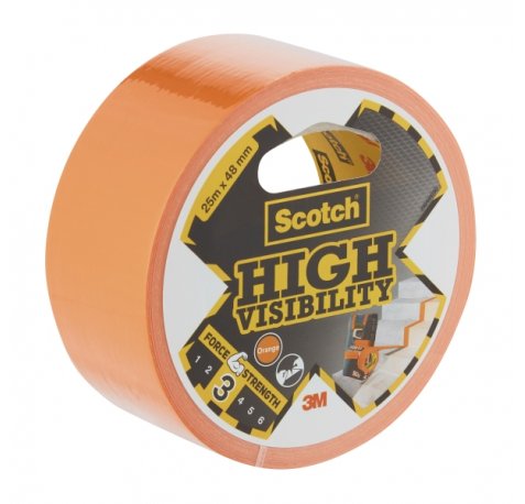 Scotch Cinta Adhesiva Americana - 25MÂ XÂ 48mm - Color Naranja