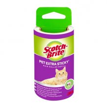 Scotch-Brite Pet Extra Sticky Recambio para Rodillo Quitapelusas Adhesivo - 48 Hojas - Color Blanco Scotch-Brite Pet Extra Sticky Recambio para Rodillo Quitapelusas Adhesivo - 48 Hojas - Color Blanco