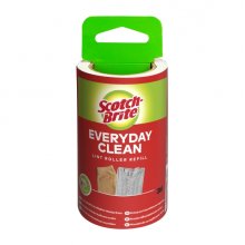 Scotch-Brite Everyday Clean Recambio para Rodillo Quitapelusas Adhesivo - 56 Hojas - Color Blanco Scotch-Brite Everyday Clean Recambio para Rodillo Quitapelusas Adhesivo - 56 Hojas - Color Blanco