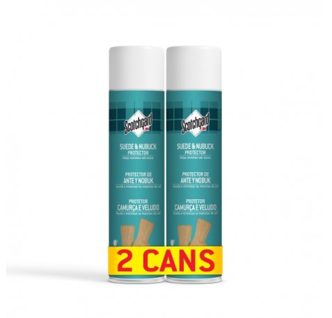 Scotchgard Protector de Cuero, Ante y Nobuk - 2 Botes de 400ml