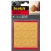Scotch Pack de 9 Almohadillas Adhesivas Antideslizantes - Diametro de 22mm - Color Transparente
