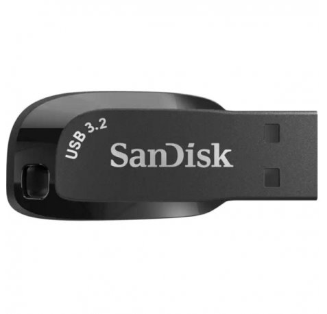 Sandisk Ultra Shift Memoria USB 128GB - 3.2 Gen 1 - 100MB/s en Lectura - Color Negro